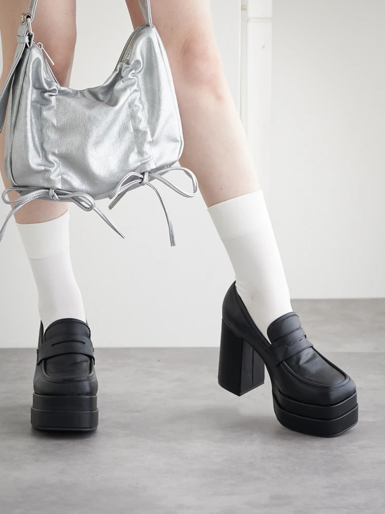 厚底チャンキーヒールローファー / LUDIC PARK（ルディックパーク）の