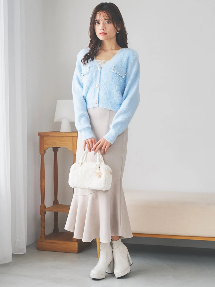 シャギーパールカーディガン / LUDIC PARK（ルディックパーク）の