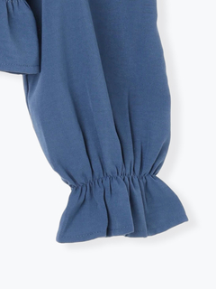 LUDIC PARK(ルディックパーク) |フロントリボンシャーリングブラウス（無地・チェック柄）