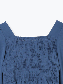 LUDIC PARK(ルディックパーク) |フロントリボンシャーリングブラウス（無地・チェック柄）