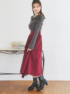 LUDIC PARK(ルディックパーク) |ビジューショートブーツ