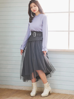 LUDIC PARK(ルディックパーク) |ビジューショートブーツ