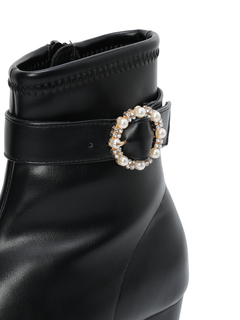 LUDIC PARK(ルディックパーク) |ビジューショートブーツ