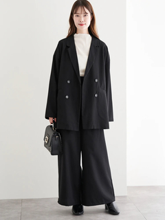 LUDIC PARK(ルディックパーク) |[SET]Wボタンテーラードジャケット×ワイドパンツ
