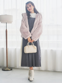 LUDIC PARK(ルディックパーク) |フロントZIPファーブルゾン