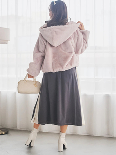 LUDIC PARK(ルディックパーク) |フロントZIPファーブルゾン