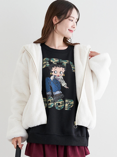 LUDIC PARK(ルディックパーク) |フロントZIPファーブルゾン