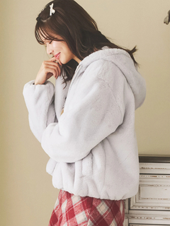 LUDIC PARK(ルディックパーク) |フロントZIPファーブルゾン