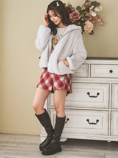 LUDIC PARK(ルディックパーク) |フロントZIPファーブルゾン