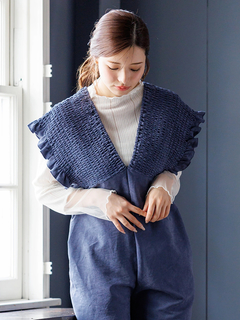 LUDIC PARK(ルディックパーク) |ピーチ起毛シャーリングサロペット