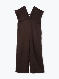 LUDIC PARK(ルディックパーク) |ピーチ起毛シャーリングサロペット