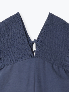 LUDIC PARK(ルディックパーク) |ピーチ起毛シャーリングサロペット