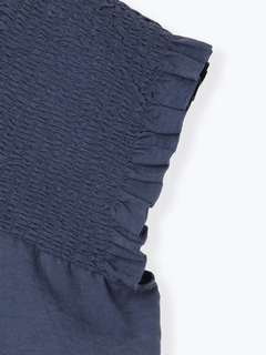 LUDIC PARK(ルディックパーク) |ピーチ起毛シャーリングサロペット