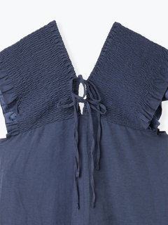 LUDIC PARK(ルディックパーク) |ピーチ起毛シャーリングサロペット