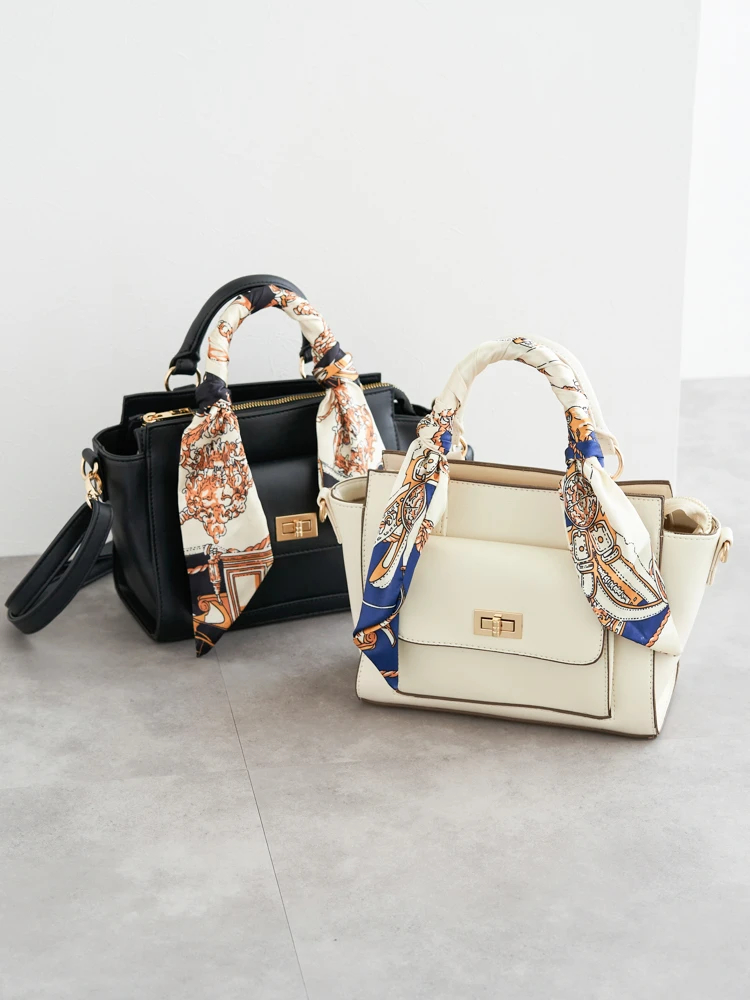 LUDIC PARK(ルディックパーク) |[2WAY]スカーフ付きバッグ