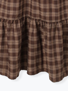 LUDIC PARK(ルディックパーク) |シャーリングワンピース（無地・チェック柄）