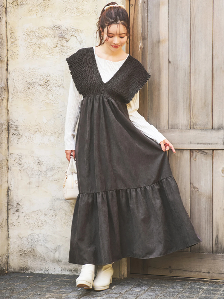 美品　KAPITAL キャピタル パッチワーク ポジャギ　ノースリーブワンピース 美品 KAPITAL キャピタル パッチワーク ポジャギ ノースリーブワンピース