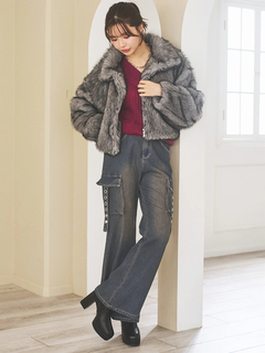 LUDIC PARK(ルディックパーク) |MIXファーブルゾン