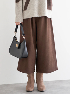 LUDIC PARK(ルディックパーク) |リボンベルトワイドパンツ