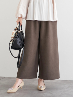 LUDIC PARK(ルディックパーク) |リボンベルトワイドパンツ