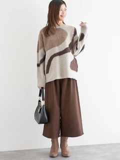 LUDIC PARK(ルディックパーク) |リボンベルトワイドパンツ