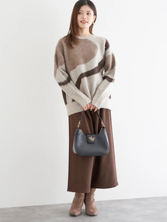 LUDIC PARK(ルディックパーク) |リボンベルトワイドパンツ