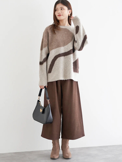 LUDIC PARK(ルディックパーク) |リボンベルトワイドパンツ