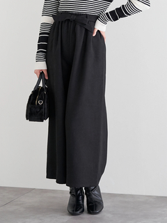 LUDIC PARK(ルディックパーク) |リボンベルトワイドパンツ