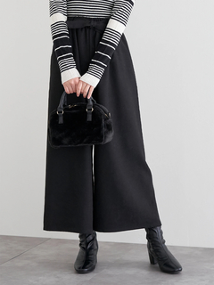 LUDIC PARK(ルディックパーク) |リボンベルトワイドパンツ