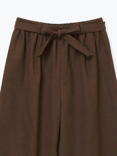 LUDIC PARK(ルディックパーク) |リボンベルトワイドパンツ