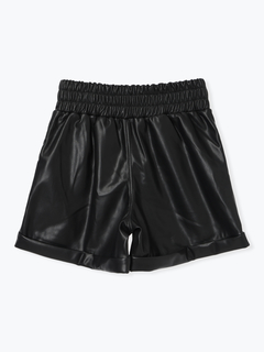 LUDIC PARK(ルディックパーク) |フェイクレザーフロントZIPショートパンツ