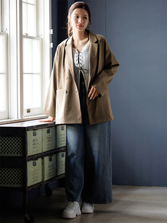 LUDIC PARK(ルディックパーク) |ゆるシャツテーラージャケット