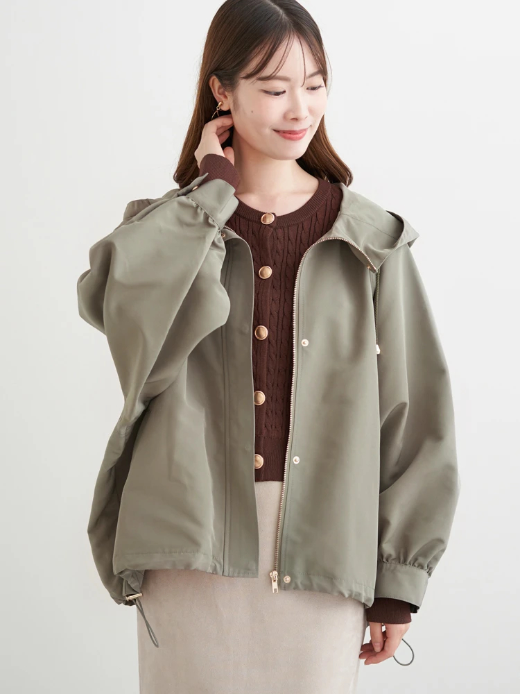 グログランマウンテンパーカー / LUDIC PARK（ルディックパーク）の