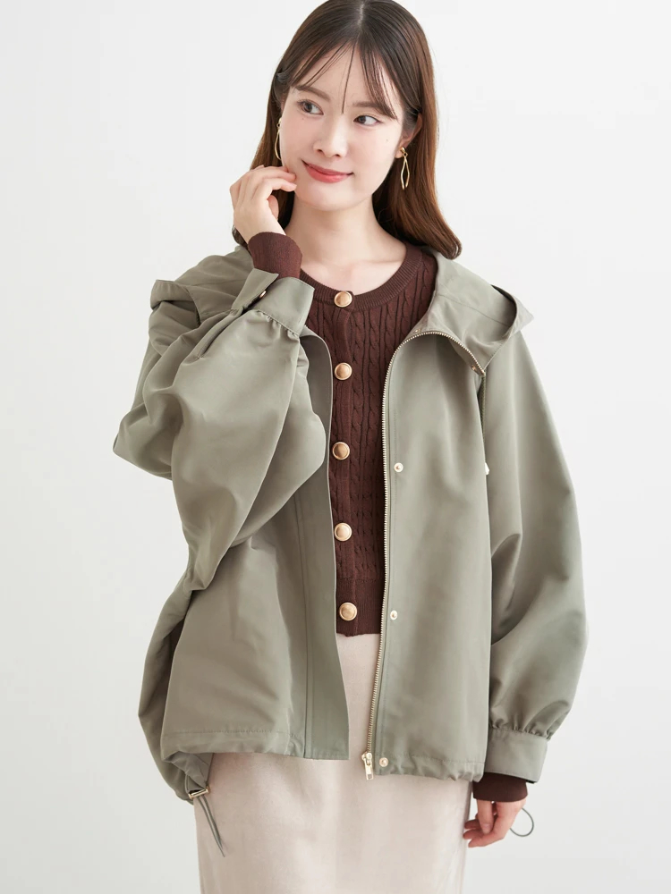 グログランマウンテンパーカー / LUDIC PARK（ルディックパーク）の