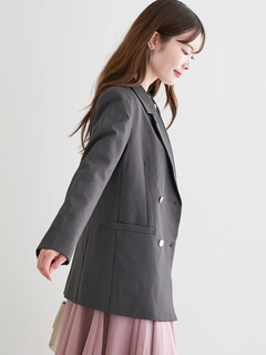 LUDIC PARK(ルディックパーク) |ゴールドボタンダブルテーラージャケット