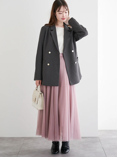 LUDIC PARK(ルディックパーク) |ゴールドボタンダブルテーラージャケット