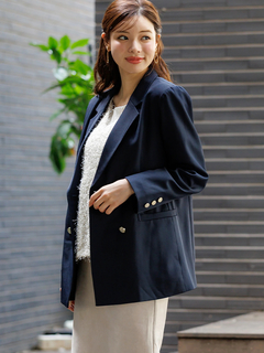 LUDIC PARK(ルディックパーク) |ゴールドボタンダブルテーラージャケット