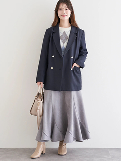 LUDIC PARK(ルディックパーク) |ゴールドボタンダブルテーラージャケット