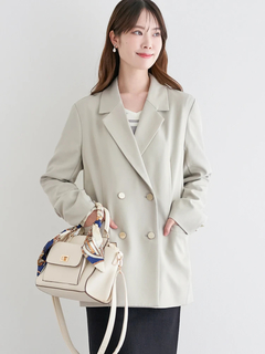 LUDIC PARK(ルディックパーク) |ゴールドボタンダブルテーラージャケット