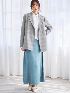 LUDIC PARK(ルディックパーク) |ゴールドボタンダブルテーラージャケット