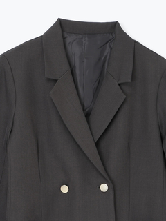 LUDIC PARK(ルディックパーク) |ゴールドボタンダブルテーラージャケット