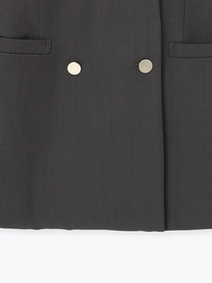 LUDIC PARK(ルディックパーク) |ゴールドボタンダブルテーラージャケット