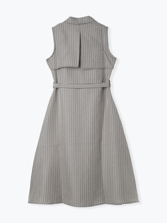 LUDIC PARK(ルディックパーク) |ノースリーブトレンチジレワンピース