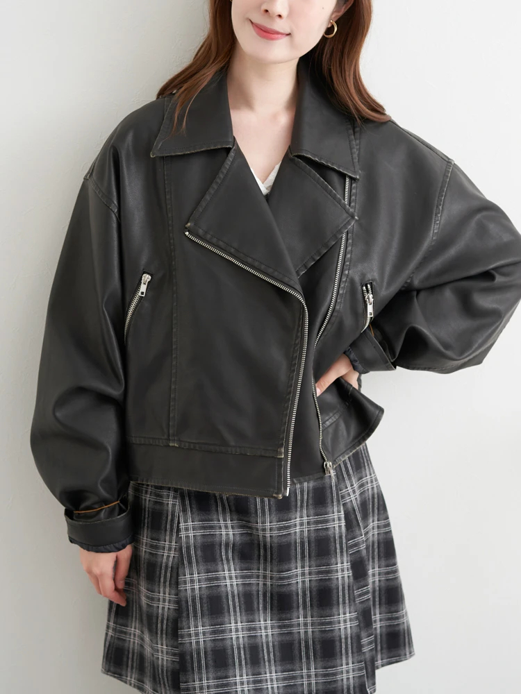 合皮ライダースジャケット / LUDIC PARK（ルディックパーク）の