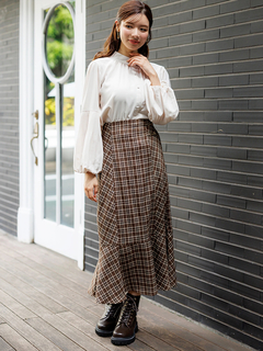 LUDIC PARK(ルディックパーク) |【前後2WAY】プリーツブラウス