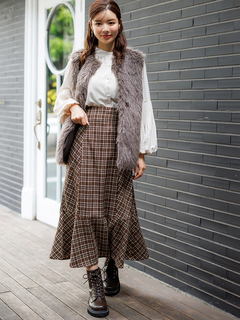 LUDIC PARK(ルディックパーク) |【前後2WAY】プリーツブラウス