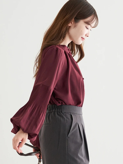 LUDIC PARK(ルディックパーク) |【前後2WAY】プリーツブラウス