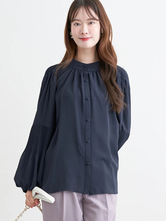 LUDIC PARK(ルディックパーク) |【前後2WAY】プリーツブラウス