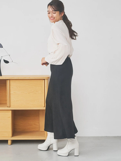 LUDIC PARK(ルディックパーク) |【前後2WAY】プリーツブラウス