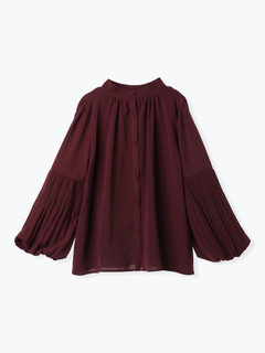 LUDIC PARK(ルディックパーク) |【前後2WAY】プリーツブラウス